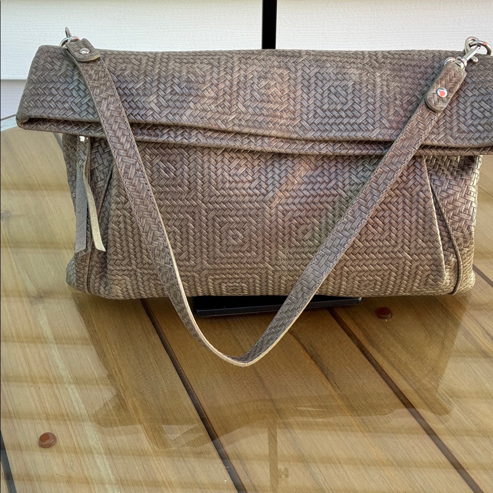 Gianni chairing made in Italy Elegant in Tan Women's Bag - Picture 2 of 7